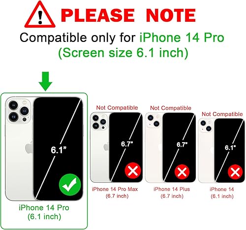 Miniatura 9 de Funda compatible con iPhone 14 Pro Max de 6.7 pulgadas, bonita funda delgada con purpurina, a prueba de golpes, suave, para mujeres y niñas (azul