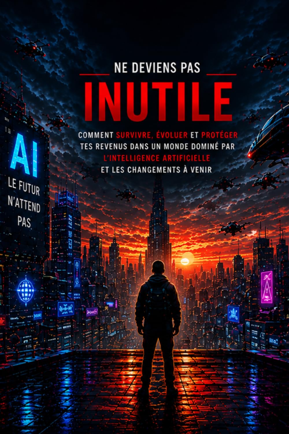 NE DEVIENS PAS UNITILE: Comment Survivre, S'adapter et Rester Indispensable dans un Monde dominé par l'Intelligence Artificielle