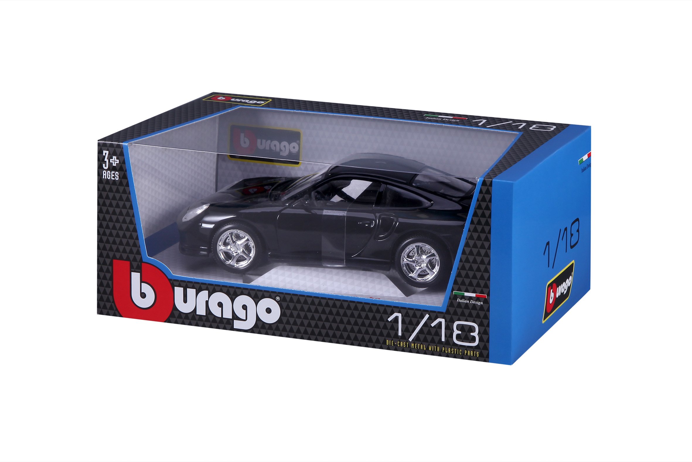 burago ポルシェ 911ターボ 1999 1/18 996ターボ Bburago 1999 Porsche Turbo 996 Navy Blue 1:18 Scale Die Cast Car