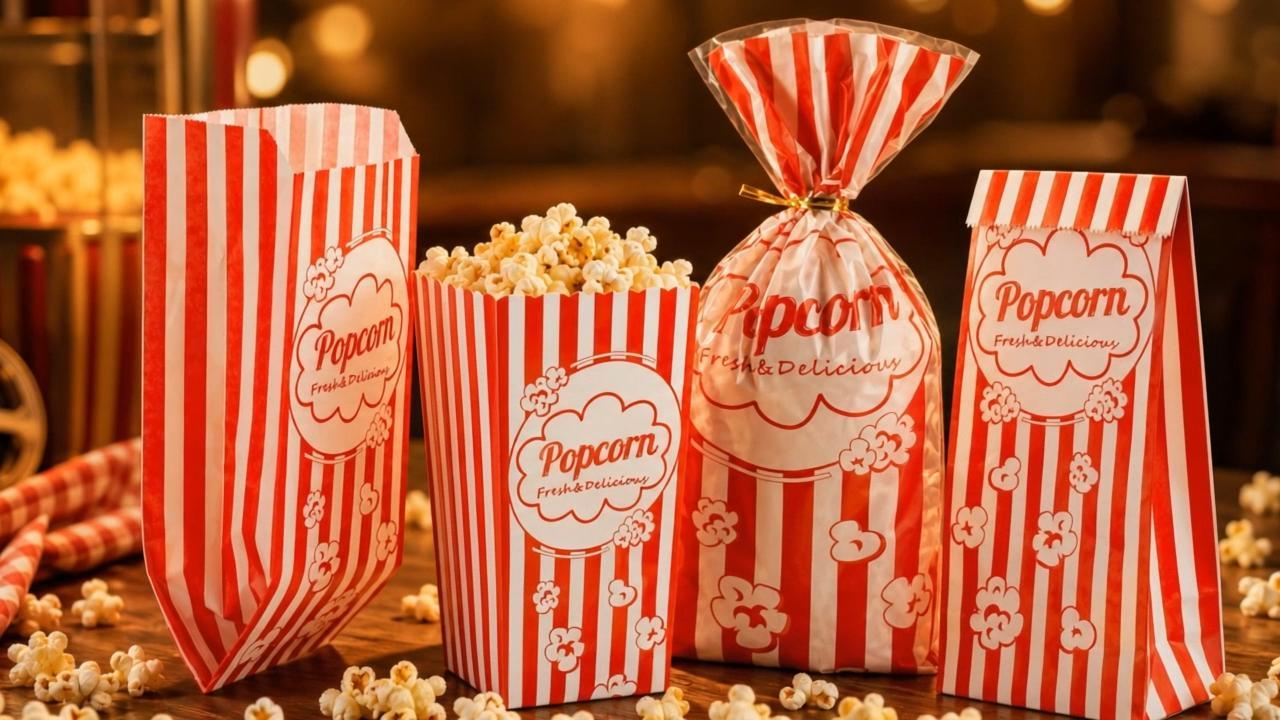 popcorn ファイル Amazon.com: MAQIHAN 18 Popcorn Boxes Easy Assembly - 46oz Square