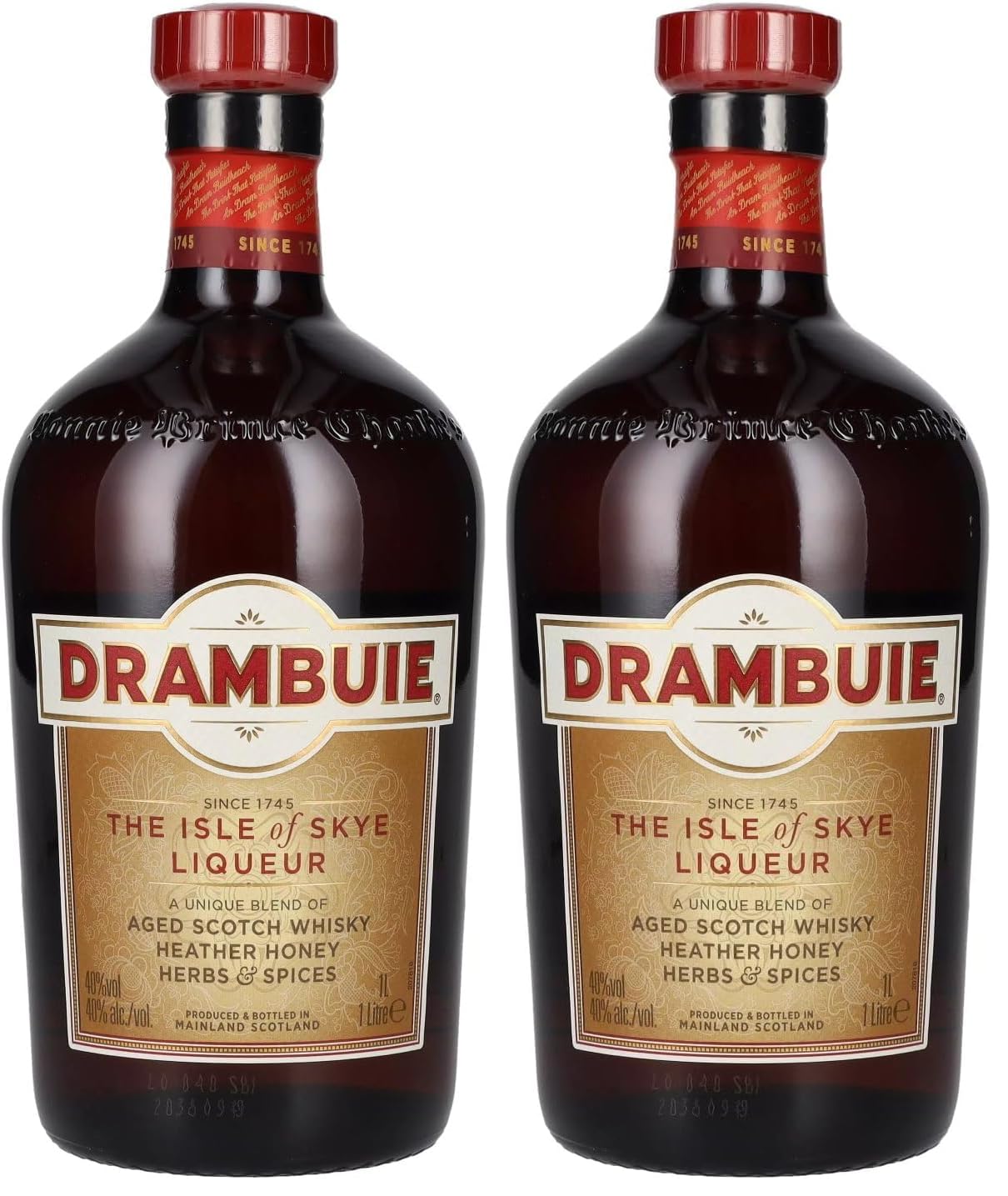 Drambuie Whisky-Likör (1 x 1 l) (Packung mit 2)