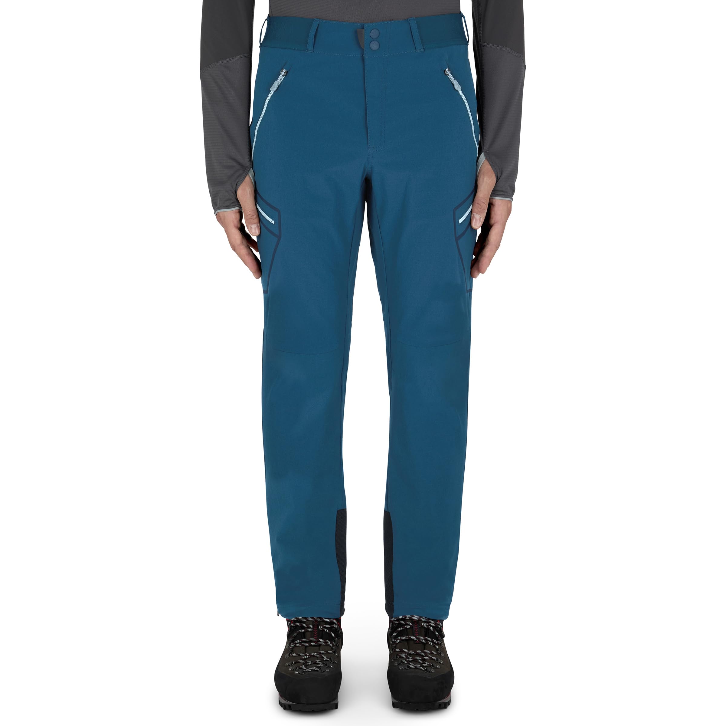 LA SPORTIVA Uomo Chengalo Pantaloni, Storm Blue, M