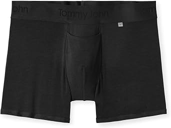 Tommy John Mens Trunk 4 Underwear - Hammock Pouch for Enhanced Support - Second Skin Fabric for Barely-there Comfort