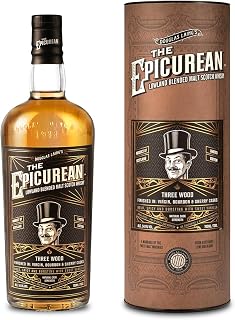 The Epicurean Lowland Malt Whisky Three Wood Cask Finish 541 ABV 70cl
