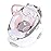 Ingenuity Soothing Baby Bouncer Infant Seat with Vibrations, -Toy Bar & Sounds, 0-6 Months Up to 20 lbs (Pink Flora the Unicorn)