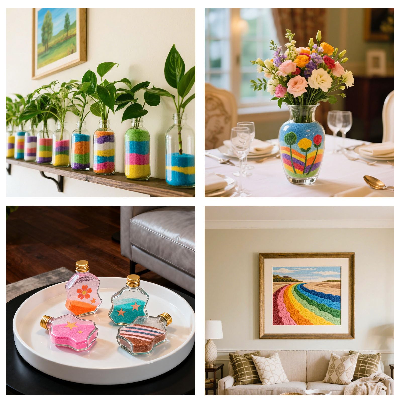 Amazon.co.jp: 3 カワウソ 色付き砂 クラフト用 アートサンドキット