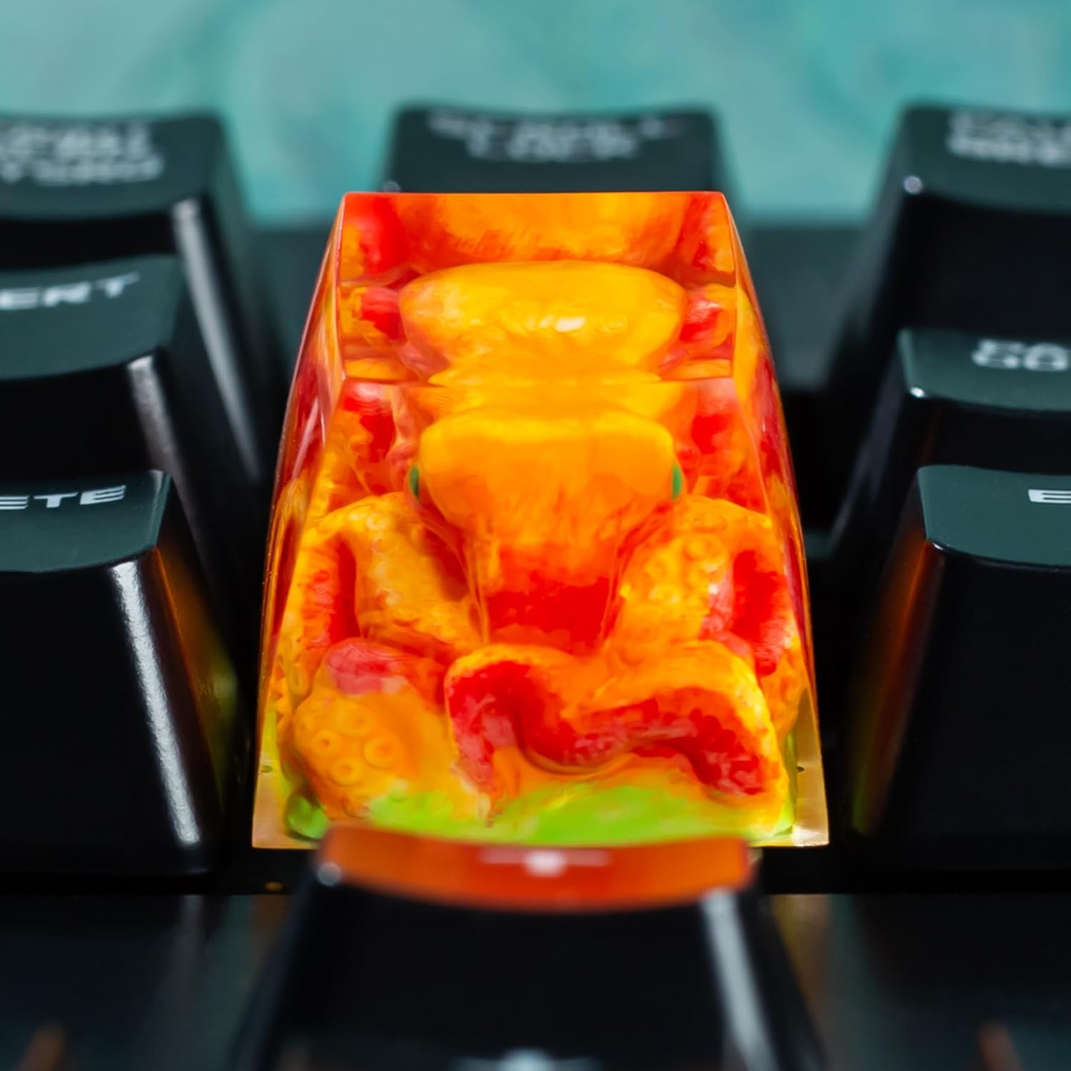 Custom Color Keycaps Amazon.com: STJORNEX Resin Artisan Keycap, 1U SA Custom ESC for MX ...