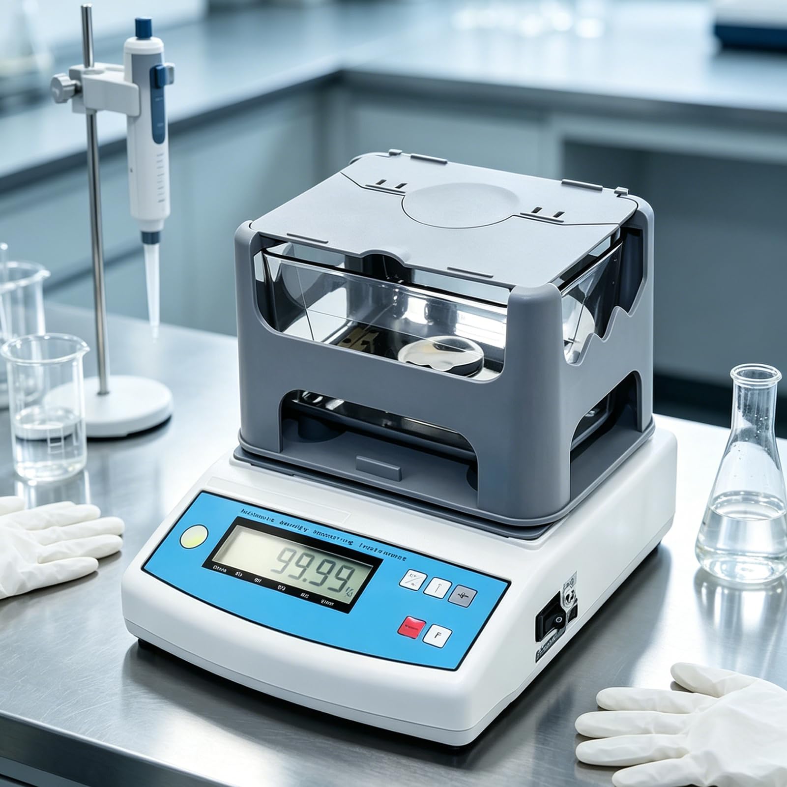 AVSMGP 600g/0.001g/cm Detektor Für Den Goldfeingehalt, Hochpräzises Edelmetall-Analysegerät 0,001 G- Digitales Elektronisches Goldprüfgerät Für Schmuck, Barren Und Münzen – Zerstörungsfrei