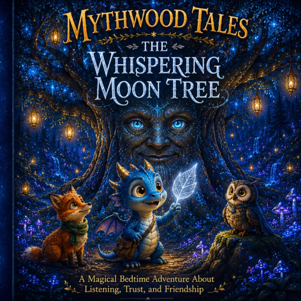 The Whispering Moon Tree: A Magical Bedtime Adventure About Friendship, Trust, and Courage (Mythwood Tales)