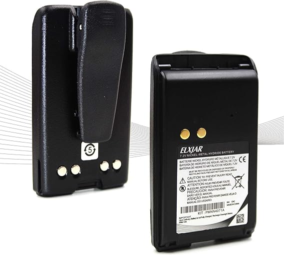 2 Batteries Li-ion Pour Radio Motorola Mag One BPR40, A8, A8D, A8i – Remplacement Facile Et Fiable