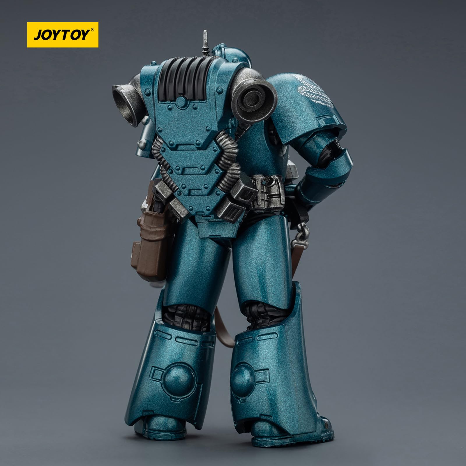 JOYTOY Warhammer 40k Horus Heresy, Alpha Legion MKVI Tactical Legionary 1/18 Figurine d'action à collectionner et à afficher