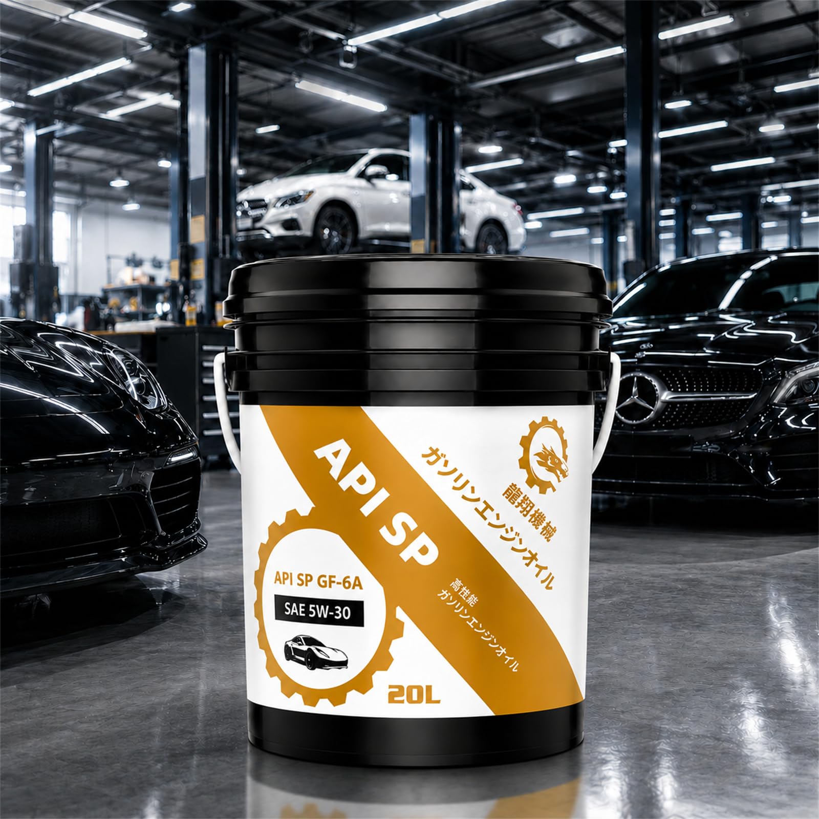 Amazon | エンジンオイル SP 5W-30 ガソリン車用 20Lポリ容器100%化学