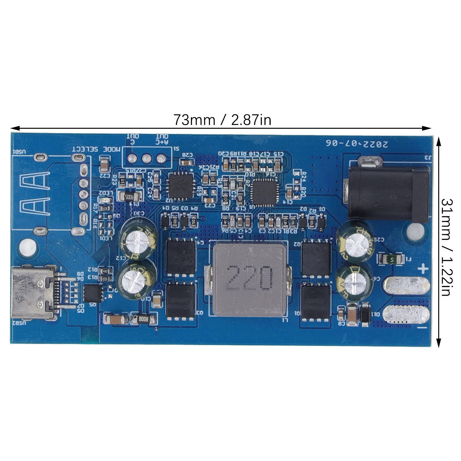 Kuuleyn Fast Charging Board Fast Charging Module Full Protocol Fast Charging Module SW2303 PL5501 100W Boost PD Module
