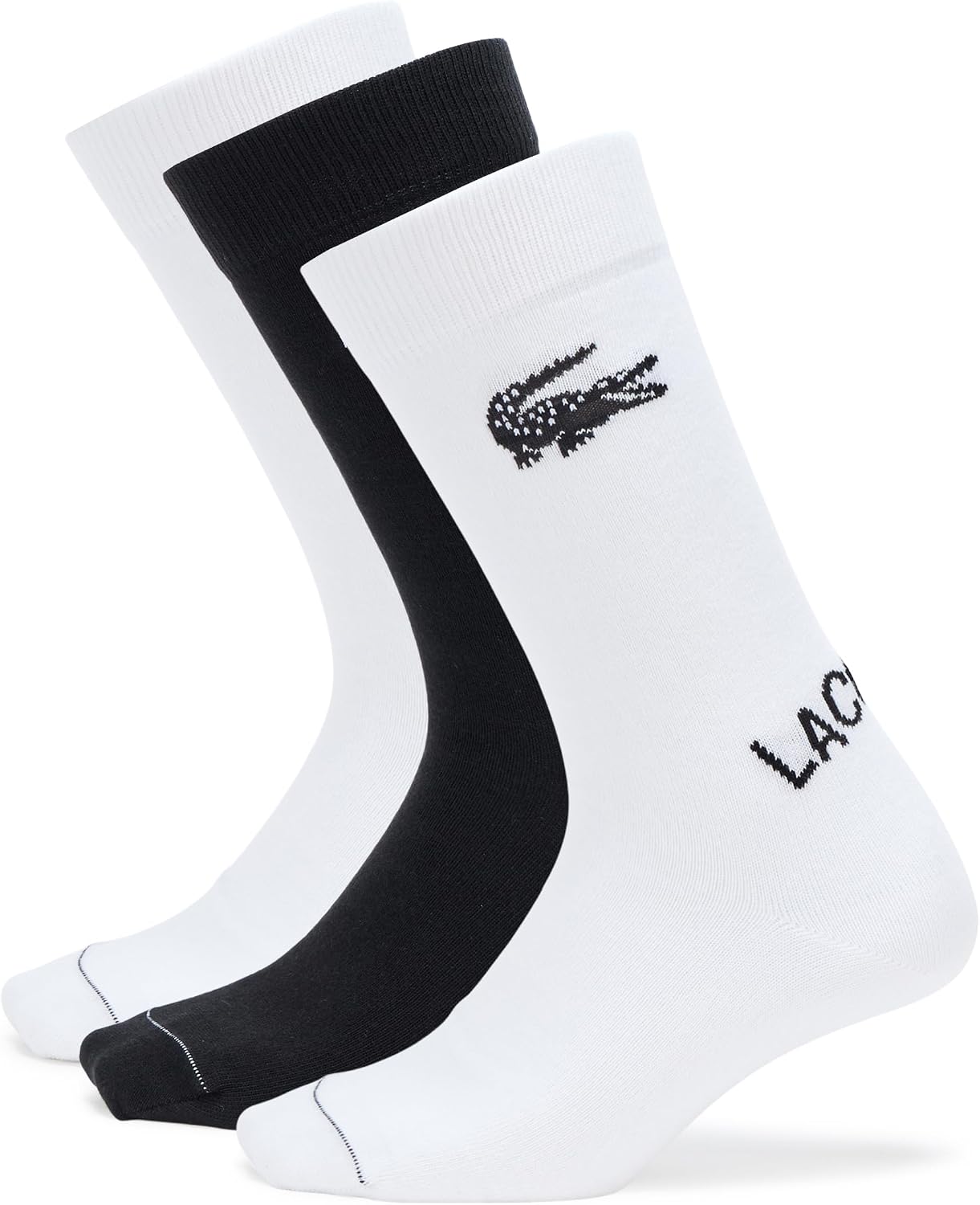 Lacoste Unisex 3 Pack Socks