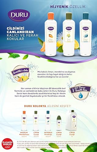 Miniatura 3 de Duru Duru Duru Colonia - Botella de plástico de 30.4 fl oz de limón