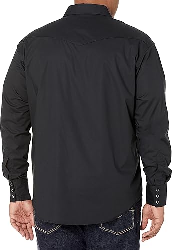 Miniatura 3 de Wrangler Camisa Deportiva Western Negra