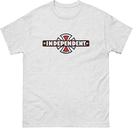Independent Trucks Skate Retro 90s Skateboard t Shirt Designs Grey