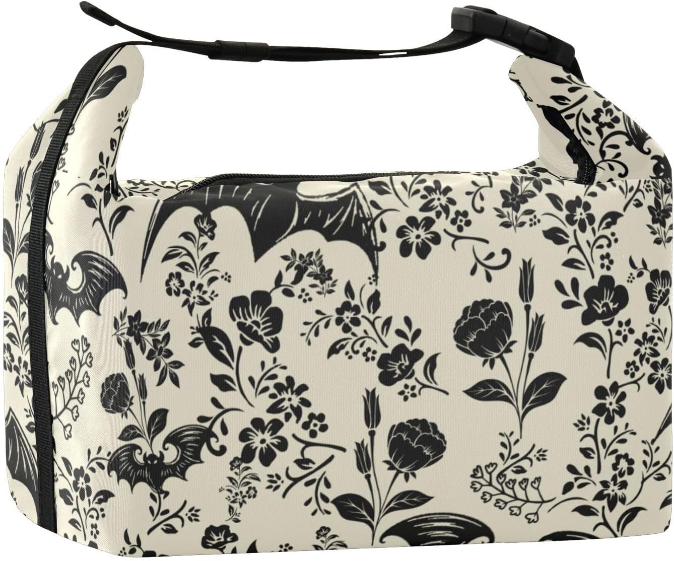 CBBYY Goth Bat Lunch Bag for Women & Men Reusable Lunch Tote Bags for Work, Office, Picnic, Travel,School - Image 2