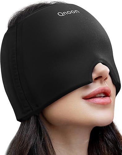 Miniatura 8 de Gorro para aliviar la migraña, productos para aliviar el dolor de cabeza de migraña, máscara de gel refrescante para migraña, tensión, estrés y