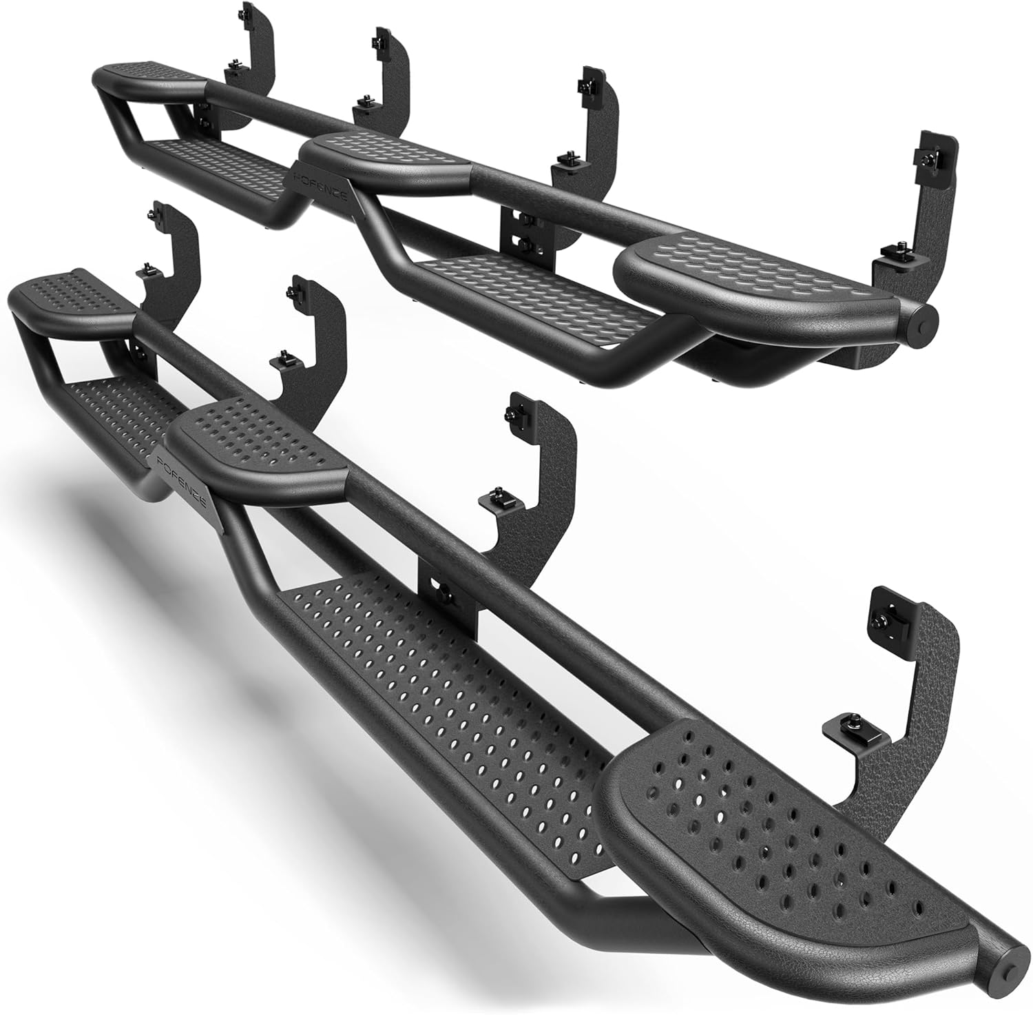 Running Boards for 2022-2026 Tundra CrewMax, 3-Raised Side Steps | Easy Family Access, Kid-Friendly Steps, 550LB Load Capacity, All-Weather Grip, Roof Access Support, Three-Step Convenience