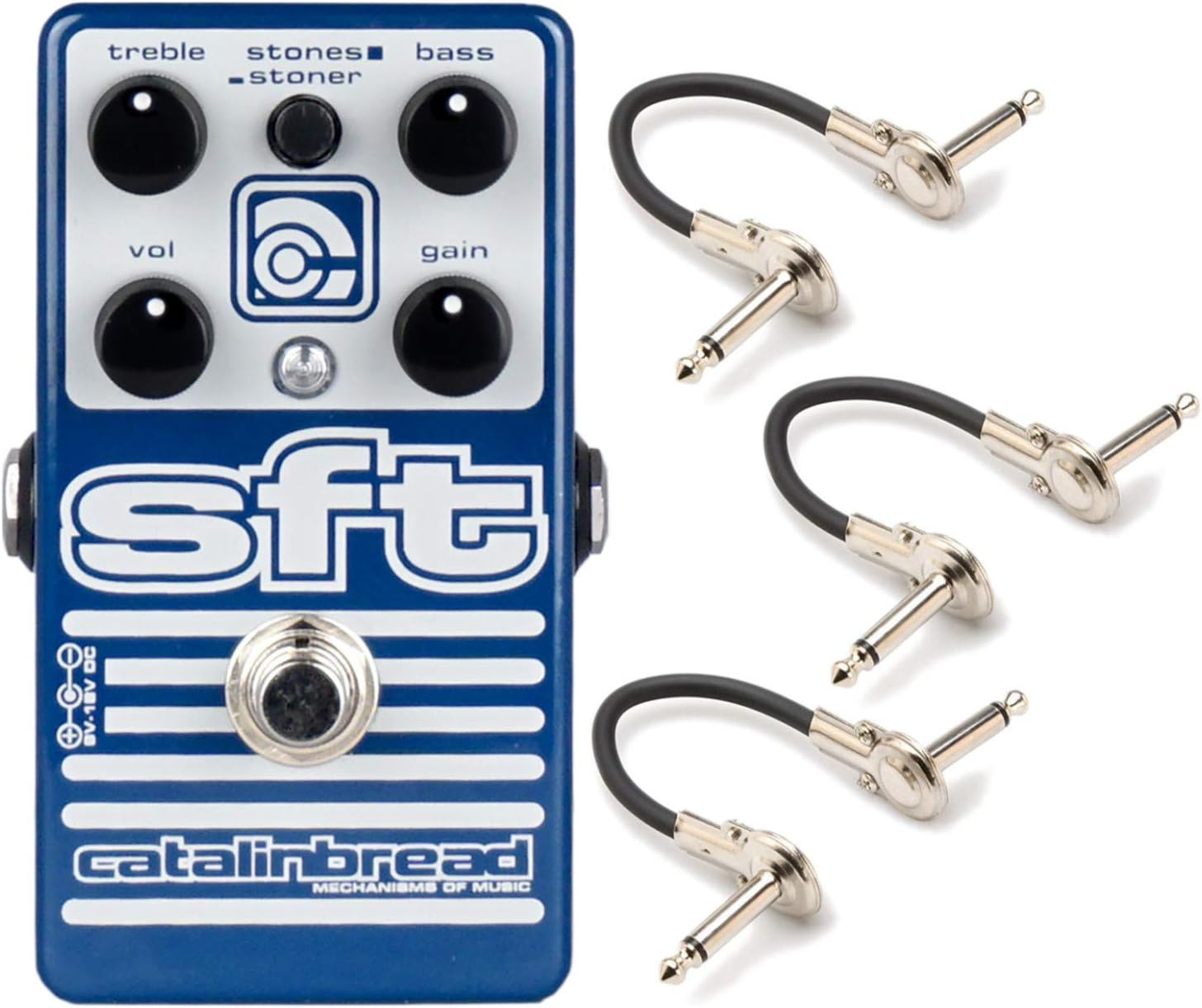 Catalinbread SFT (AMPEG AMP EMULATION) Pedal w/ 3 Free Cables