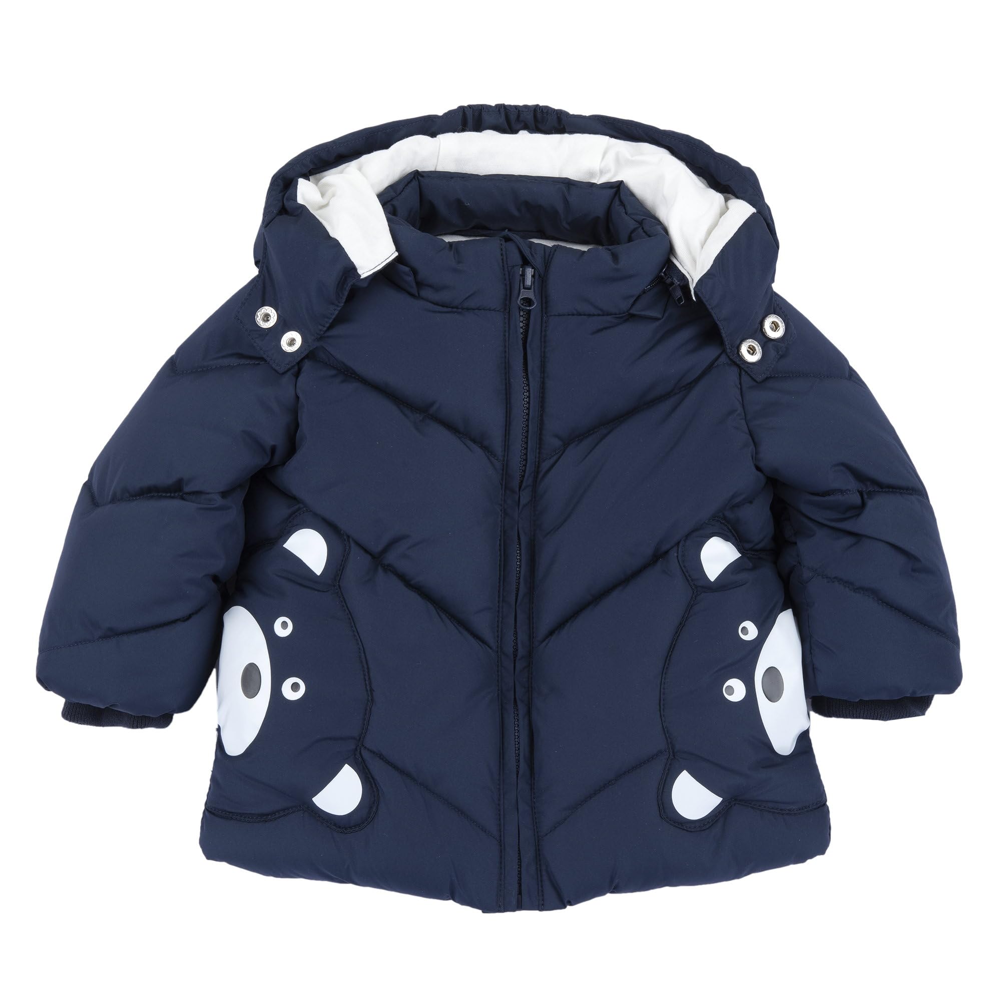 Chicco, Giubbino con cappuccio, Bebé-Niños, Azul (3), 1M, Diseñado en Italia