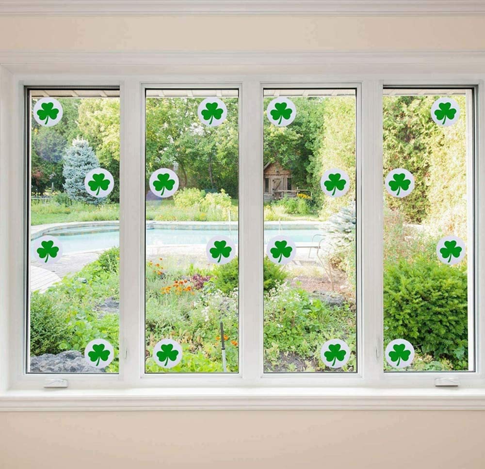 500 Pièces/rouleau D'autocollants De La Saint-Patrick