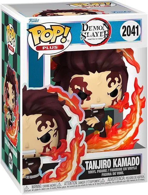 Funko Pop! Plus Demon Slayer Tanjiro Kamado Dancing Flash Vinyl Figur