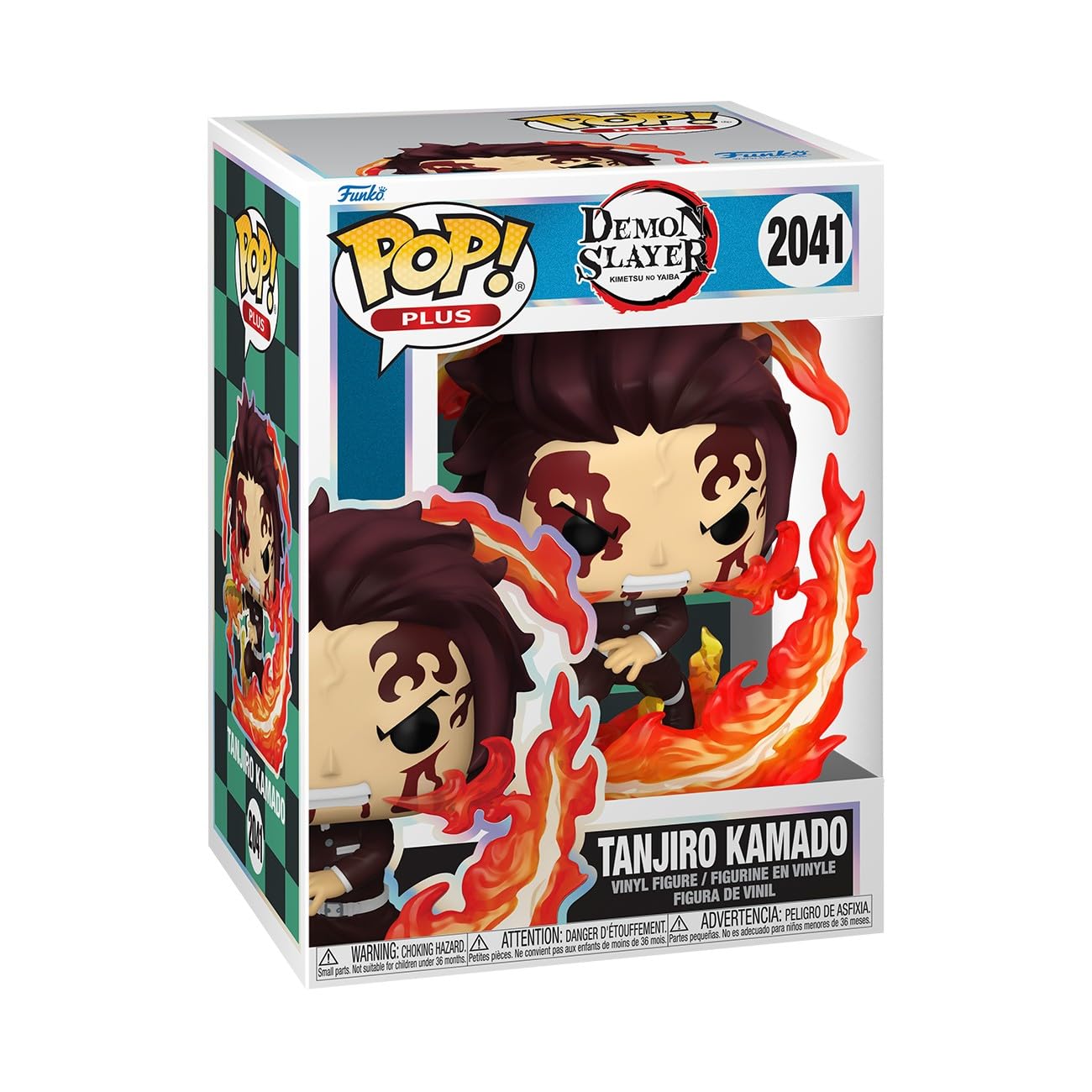 Funko Pop! Plus: Demon Slayer - Tanjiro Kamado - (Dancing Flash) - Collectable Vinyl Figure - Gift Idea - Official Merchandise - Toys for Kids & Adults - Anime Fans - Model Figure for Collectors