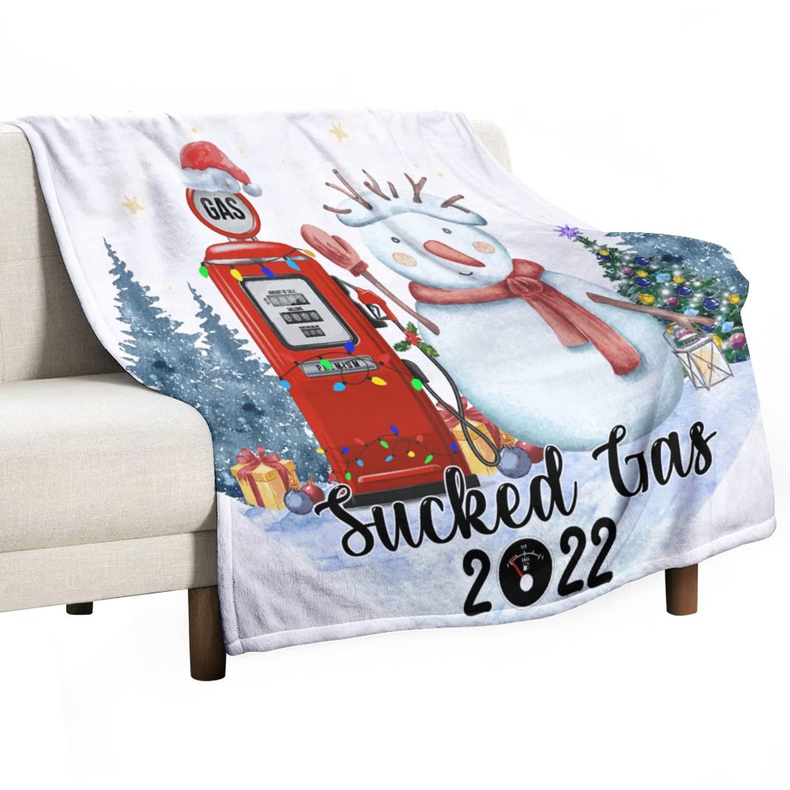 Couverture de canapé contre la hausse du prix du gaz un plaid chaud 130x150cm
