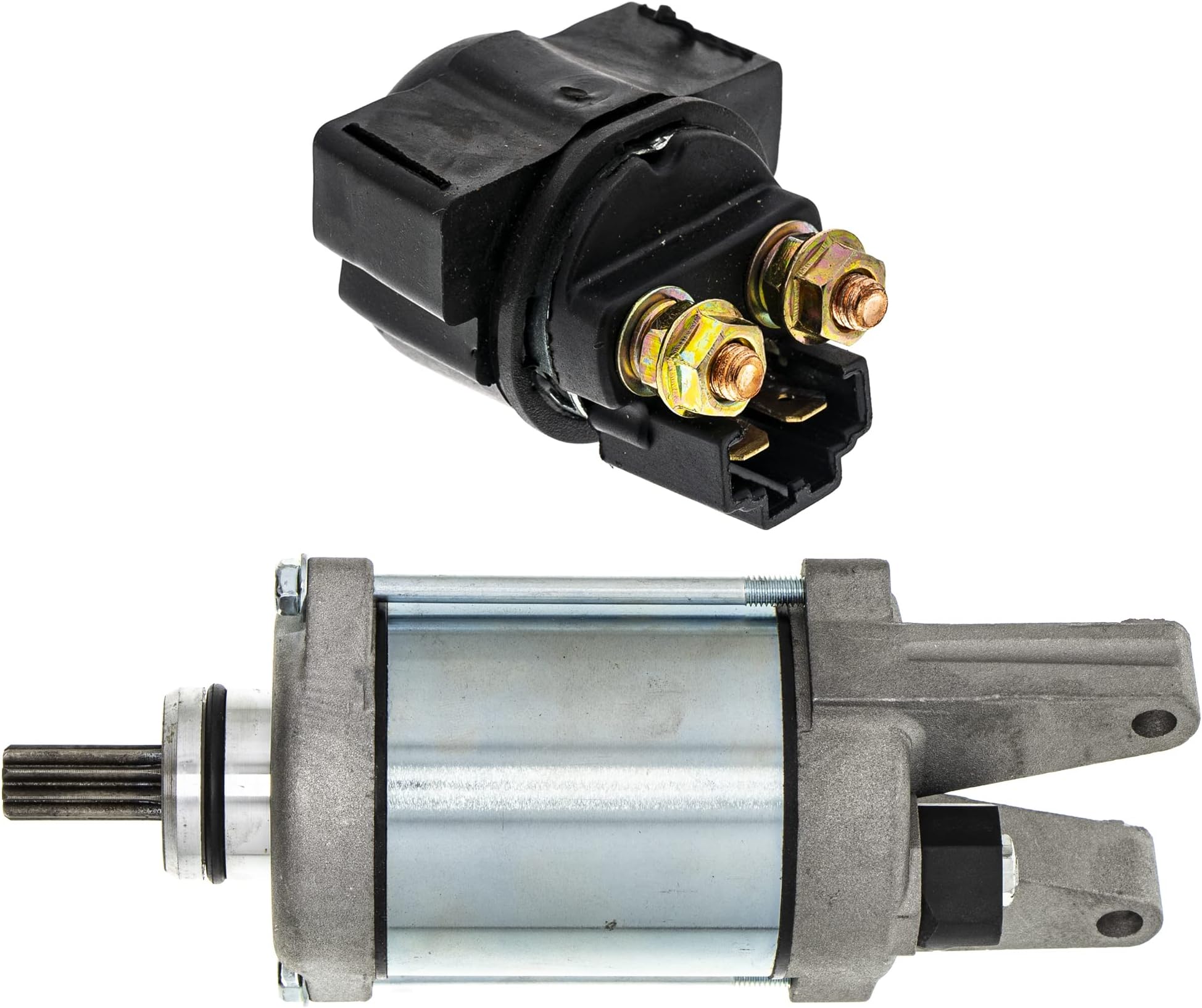 Starter Motor With Relay Solenoid For Kawasaki Teryx 750 KRF750 (2008-2013)