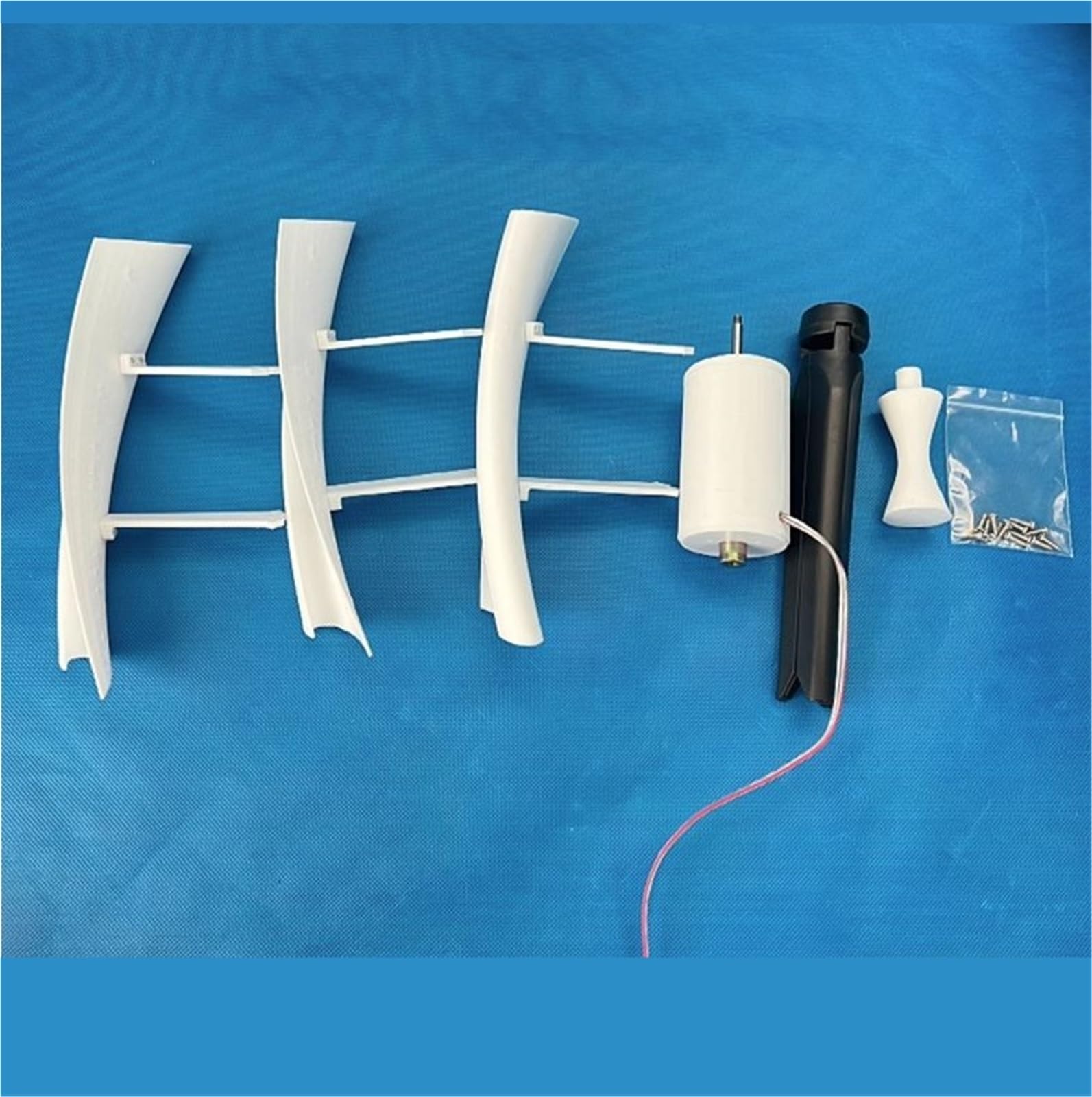 Generador de viento, Generador sin escobillas de eje vertical, viento en miniatura 25 W y 15 V,para el hogar barco marino