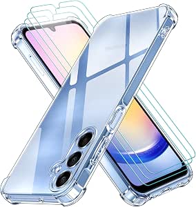 LCEHTOGYE Cover per Vivo Y11 2023 + Pellicola Protettiva in Vetro Temperato,Nero Custodie Morbido Silicone Case Ultra Sottile TPU Custodia per Vivo Y11 2023 (6,51) - KE98