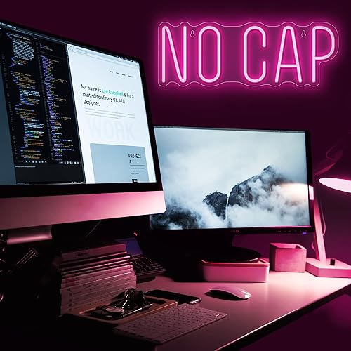 Miniatura 2 de Lumoonosity Letreros de neón sin tapa  Meme Led luces de neón para jugadores, serpentinas  Letreros LED acrílicos de alta calidad para pared,