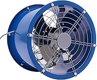 TBVECHI 16" Explosion-Proof Axial Duct Fan 370W 5400m³/h - IP55 Anti-Spark Ventilation Blower for Workshops, Paint Booths & Factories