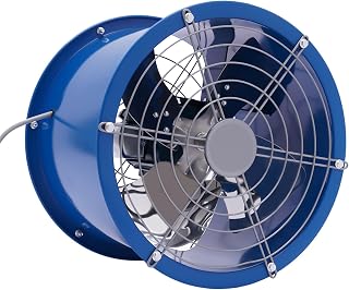 TBVECHI 16" Explosion-Proof Axial Duct Fan 370W 5400m³/h - IP55 Anti-Spark Ventilation Blower for Workshops, Paint Booths & Factories