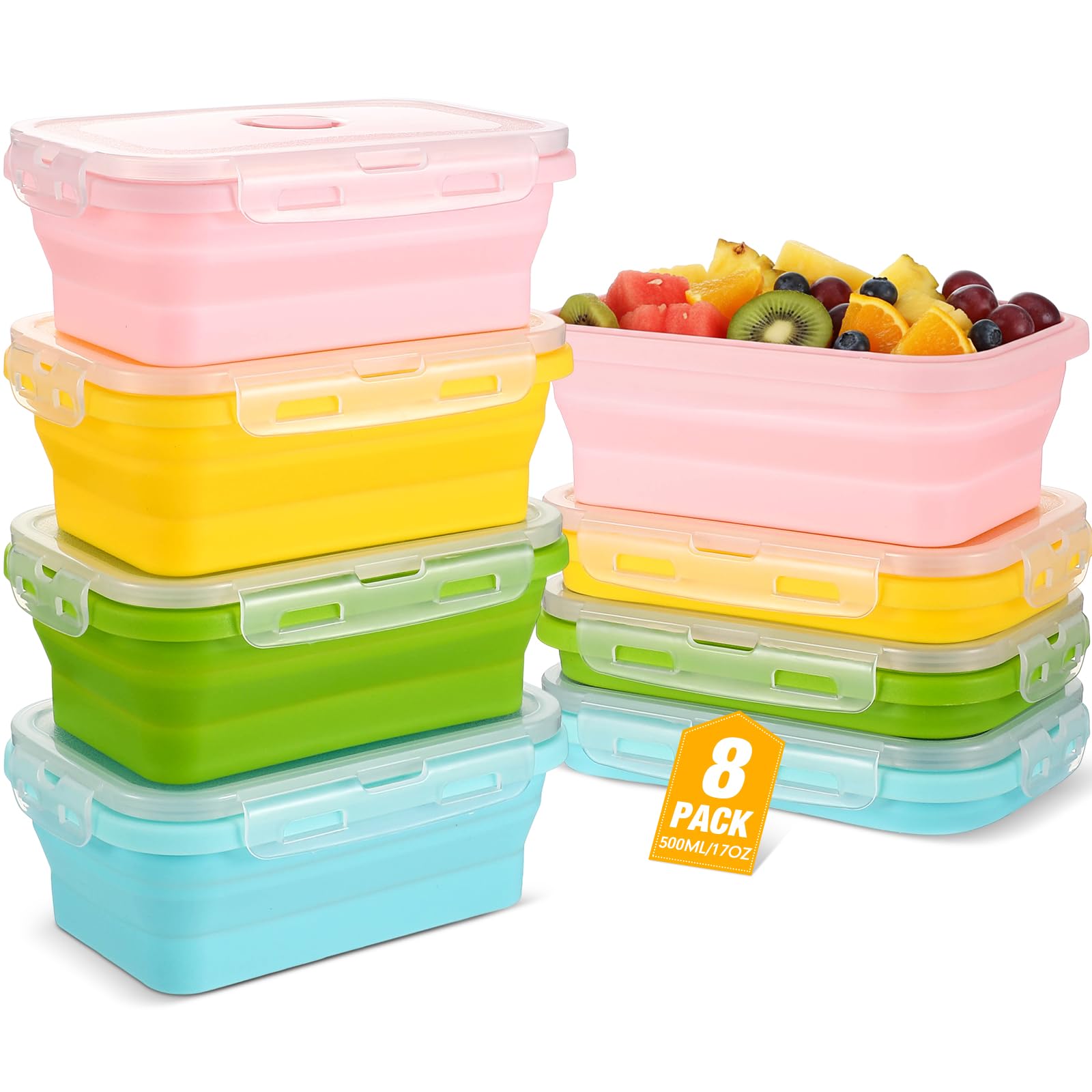 Silicone Liner set for Meal Prep Container set product research image