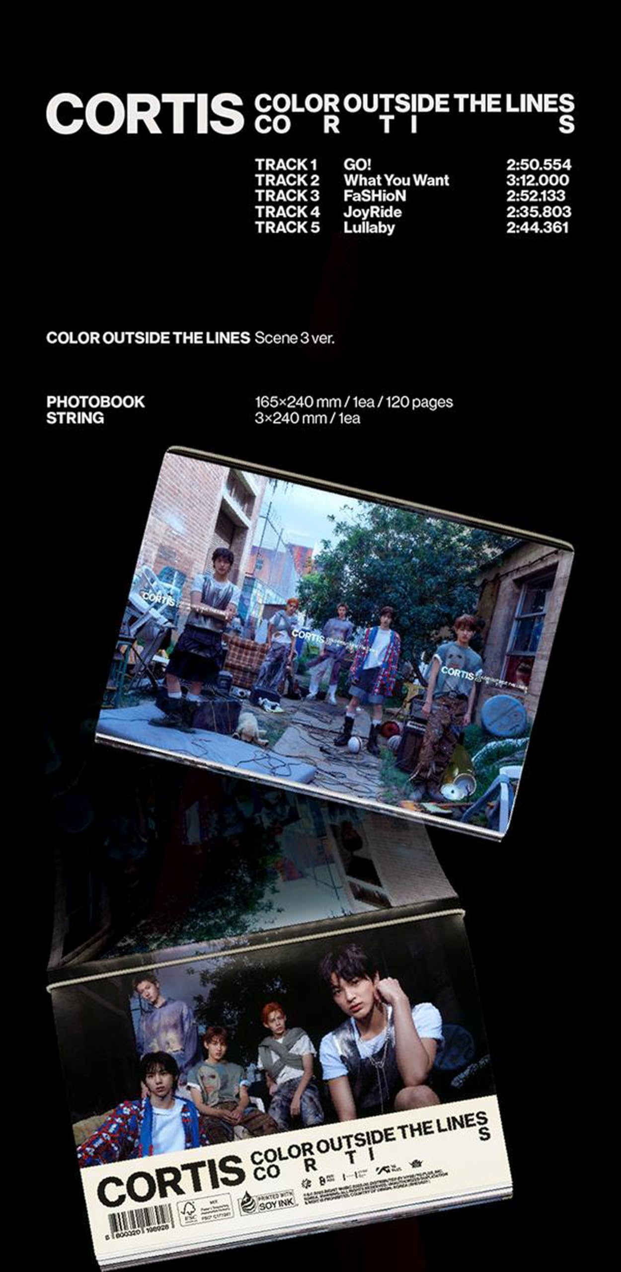 Amazon.co.jp: CORTIS COLOR OUTSIDE THE LINES 1st EP アルバム