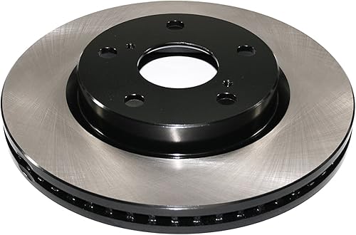 Durago Rotor de freno ventilado delantero de la serie electroforética