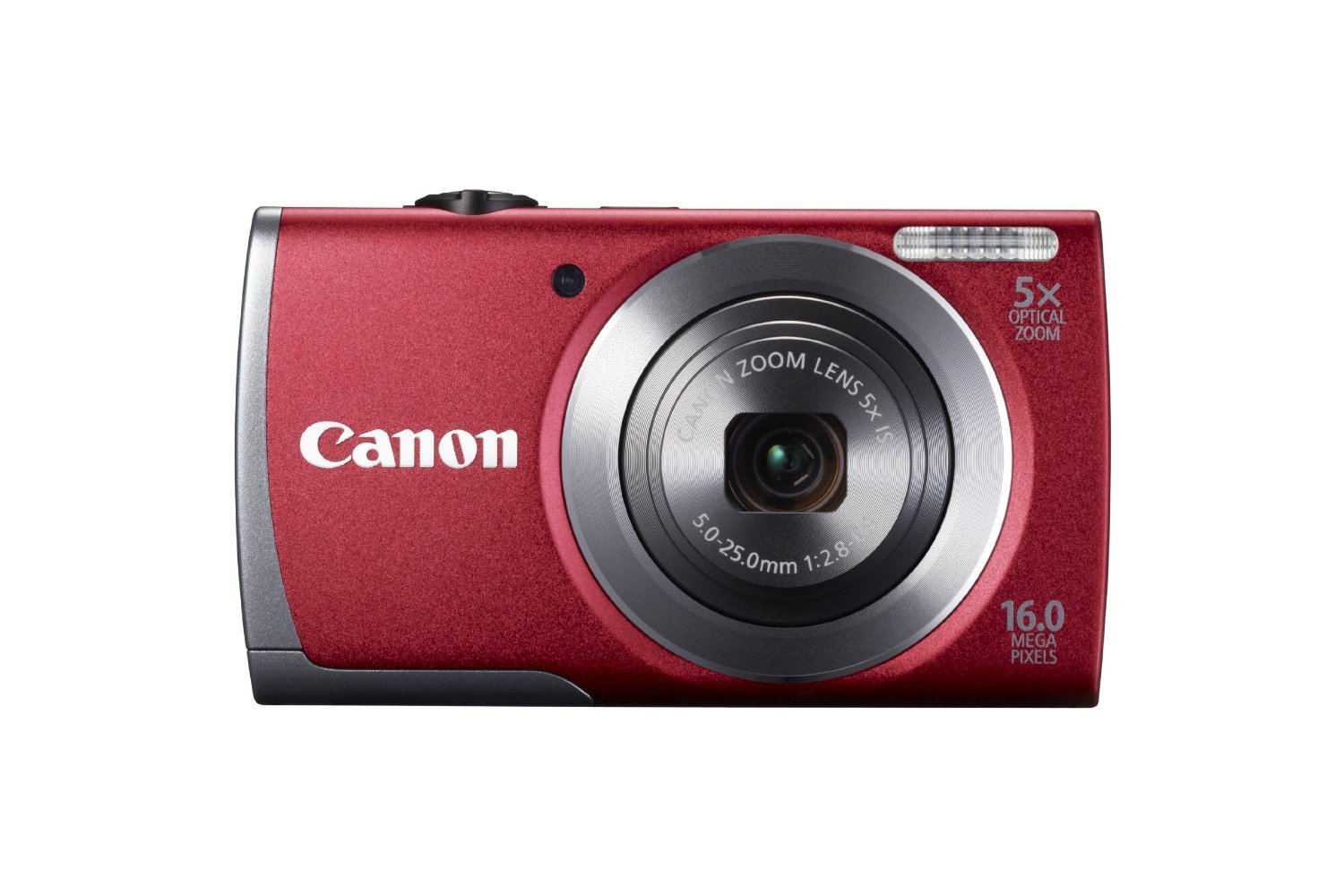 Buy Canon PowerShot A3500 16MP Point and Shoot Digital Camera (Red