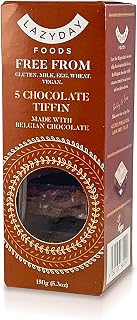 Lazy Day Belgian Dark Chocolate Tiffin 150g (Pack of 8)