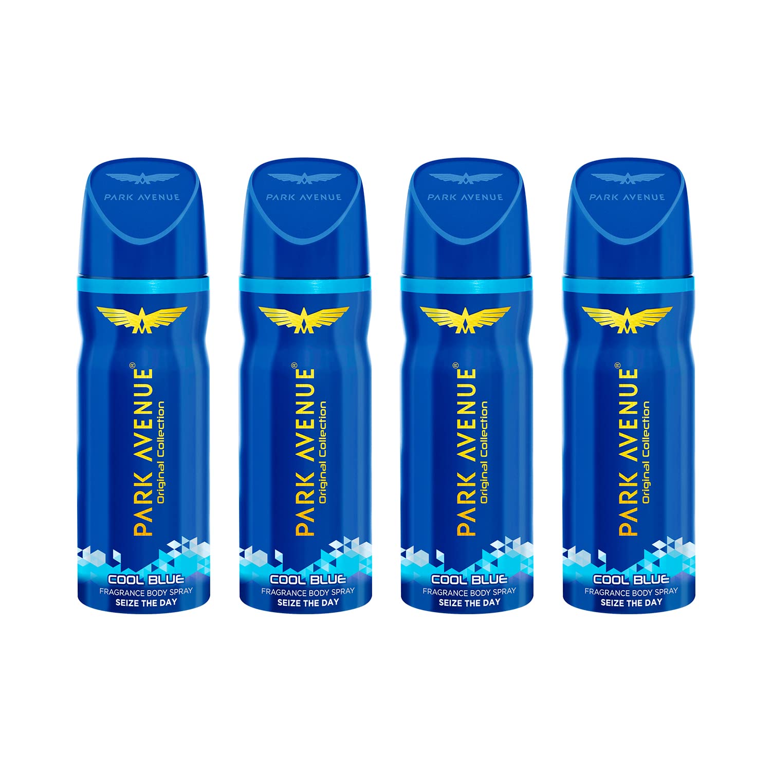 Park Avenue Male Original Cool Blue Fresh Deodorant Aerosol For Men 150Ml Pack Of 4-image-48