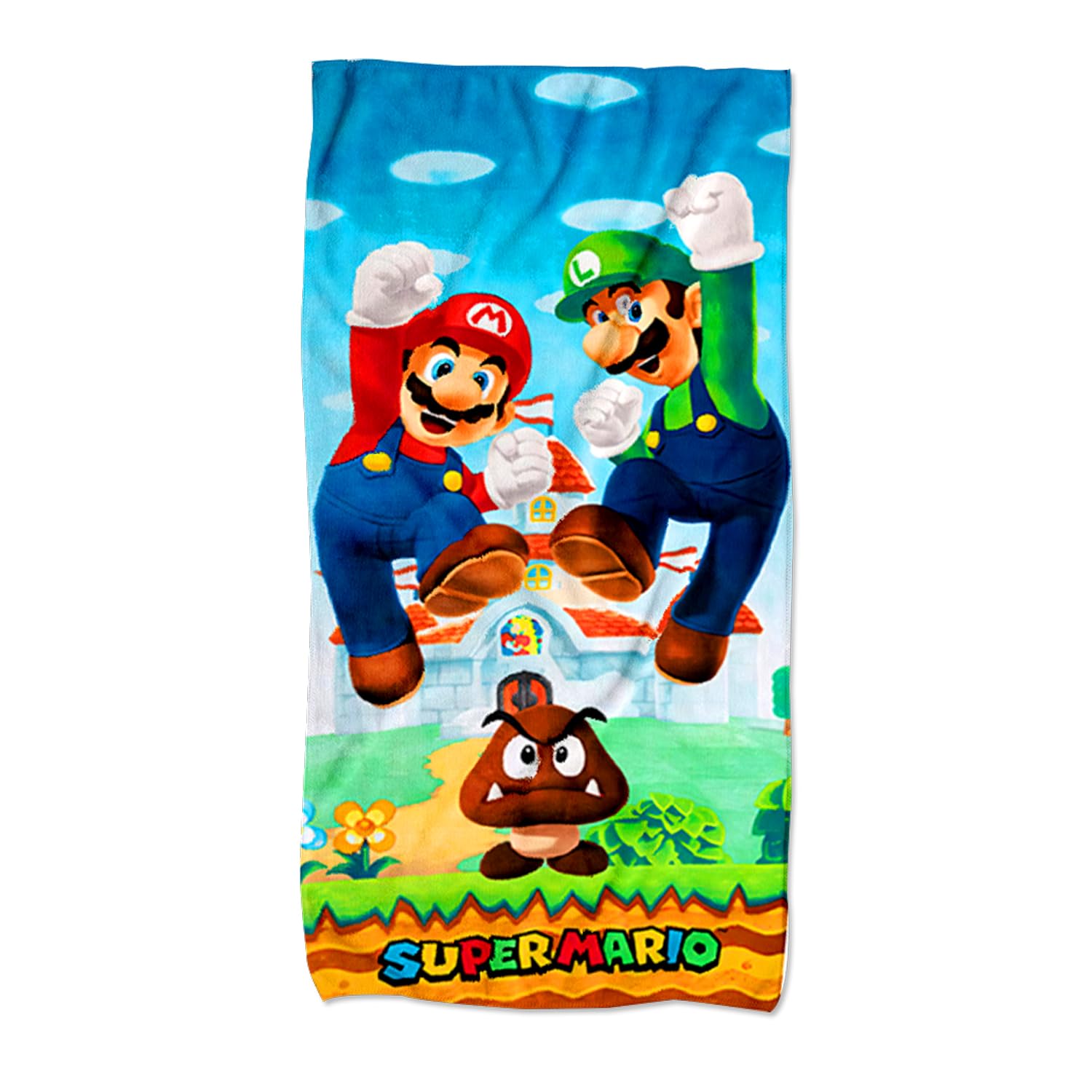 Telo Mare Per Bambini Hulk - Asciugamano Microfibra 75x150 Cm, Asciugatura Rapida, Divertente E Morbido