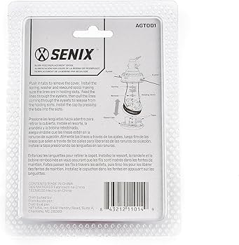 猿！ Amazon.com : SENIX AGT001 10 FT Spooled Trimmer Line 0.095