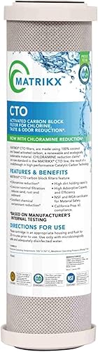 Matrikx 10 inch CTO Carbon Block Filter