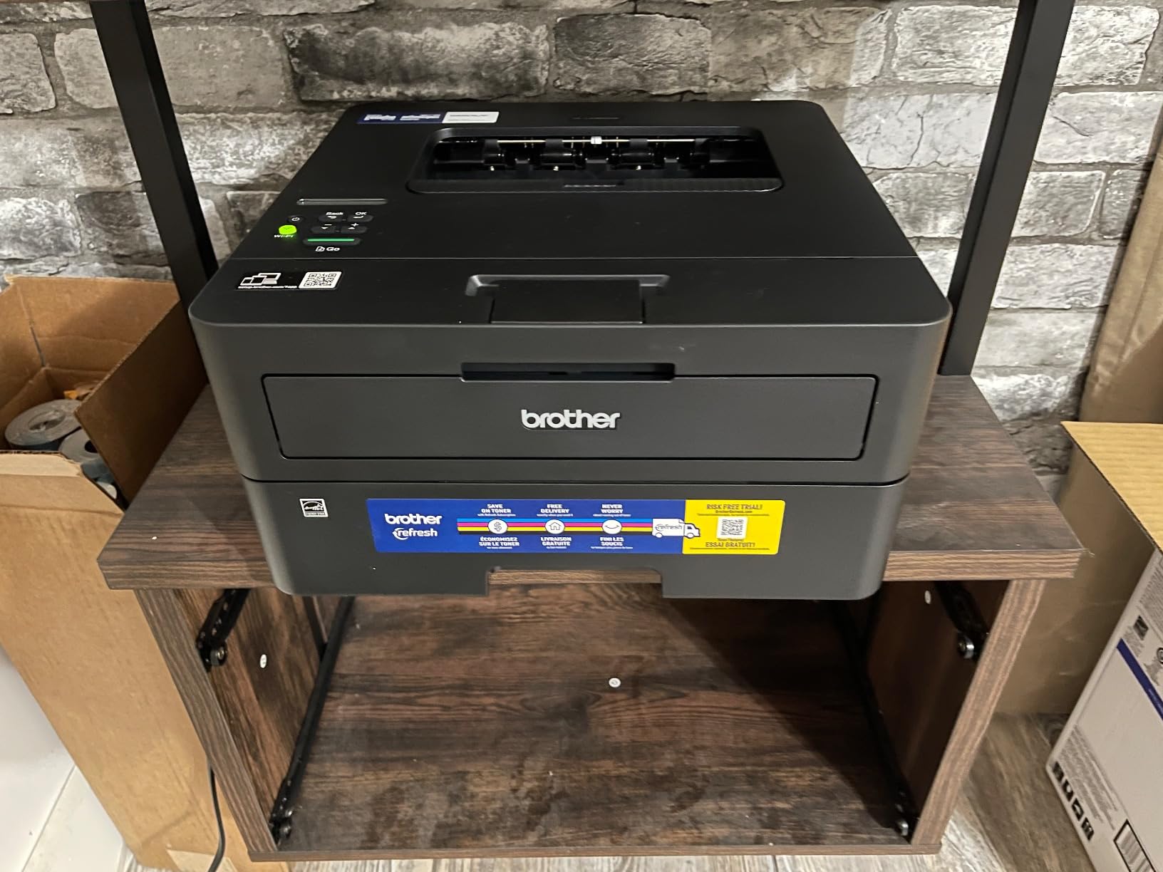 Brother HL-L2460DW Wireless Compact Monochrome Laser Printer - Fast 36ppm Black & White Laser with Auto-Duplex & Mobile Printing photo review