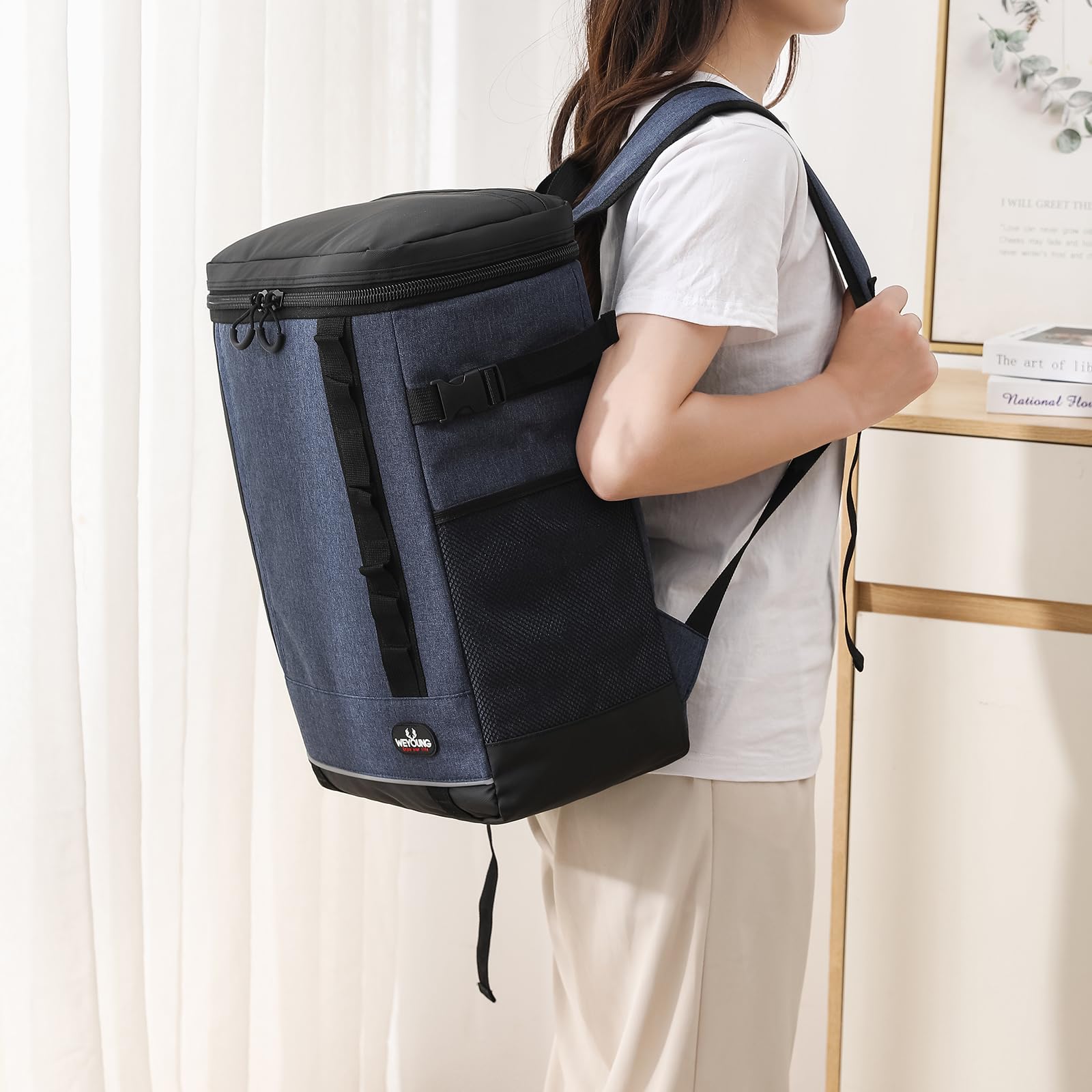 Zaino Frigo 30L, Zaino Termico, Borsa Termica Borsa Frigo, Zaino Termico Porta Pranzo, Zaino Termico con Lati Morbidi per Campeggio/BBQ/Attività Outdoor