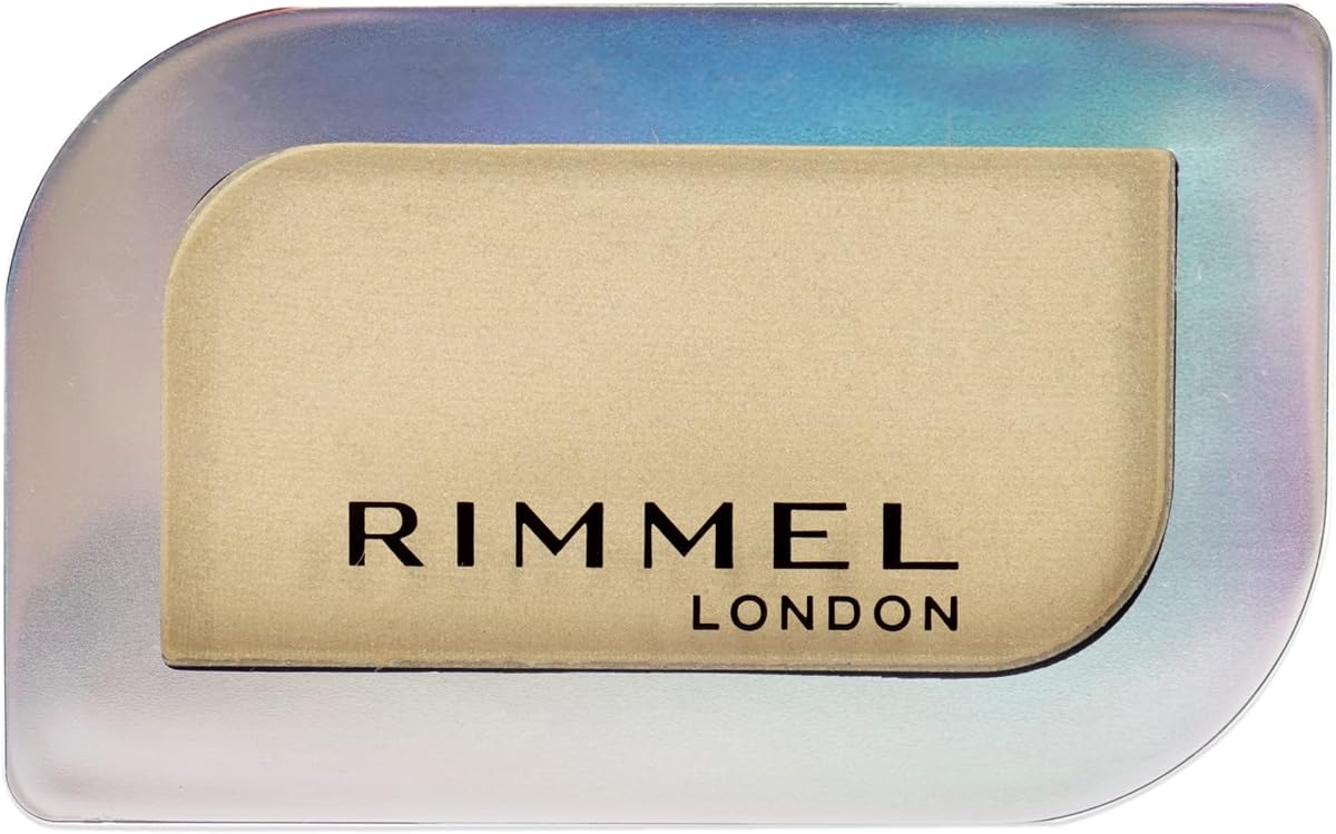 Rimmel London Magnif'Eyes Mono Sombra de ojos, ultra mezclable, resistente al agua, a prueba de arrugas, 024, luna dorada, 0,12 oz