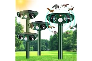 Diaotec Ultrasonic Animal Repeller: Protect Your Outdoor Space from Unwanted Wildlife