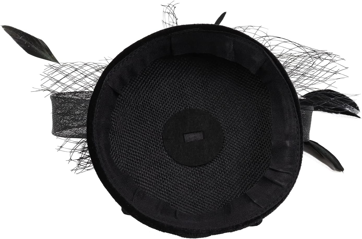 LATIMOON Fascinators Hat for Women Tea Party Headband Mini top Hats Cocktail Flower Mesh Feathers Hair Clip - Image 6